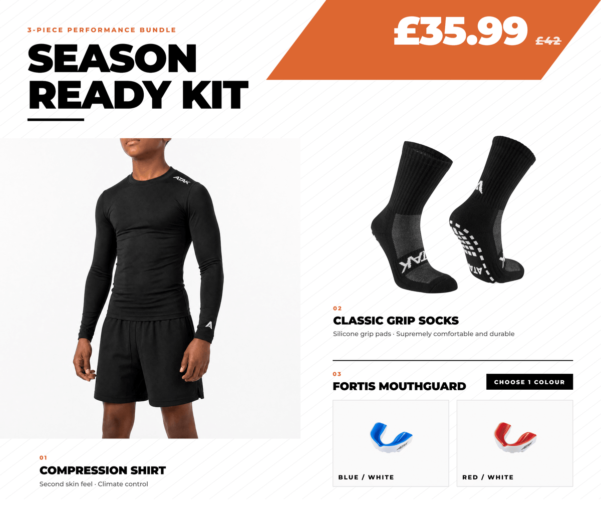 Boy's Rugby Season Ready Kit - Black - Atak Sports UK