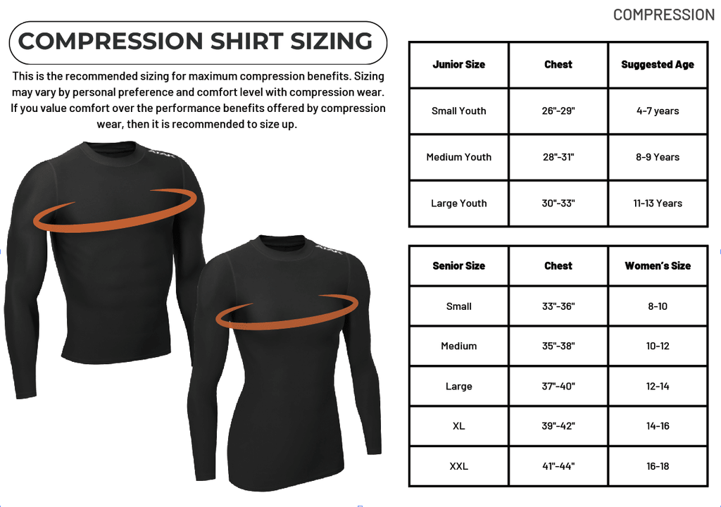 Ladies' Compression Shirts - Atak Sports UK